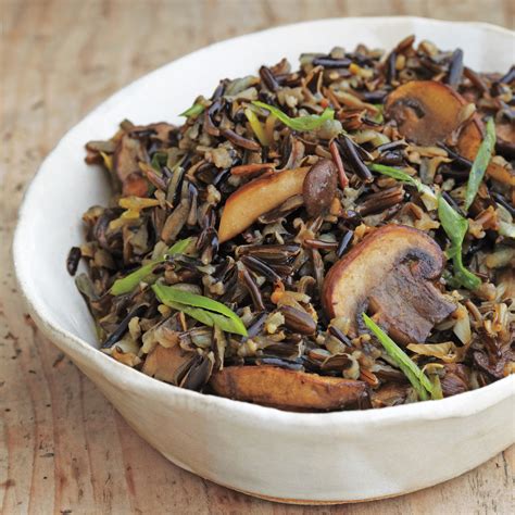 wild rice recipe with mushrooms